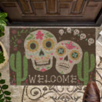 Day of the Dead Sugar Skulls Welcome