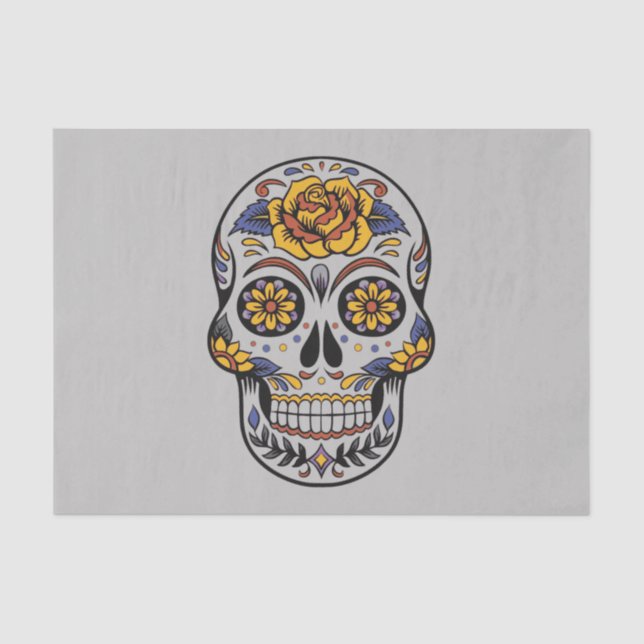 Day of the dead tissue paper (Front)
