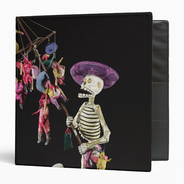 Day of the Dead: Toy Peddler, from Oaxaca Binder (Front/Inside)
