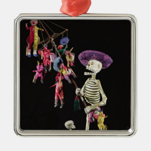 Day of the Dead: Toy Peddler, from Oaxaca Metal Ornament