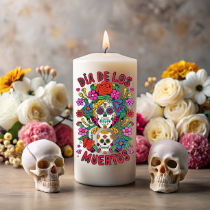 Day of the dead, Tribute to the absent Pillar Candle