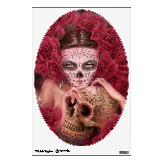 Day of the Dead Wall Decal (Front)