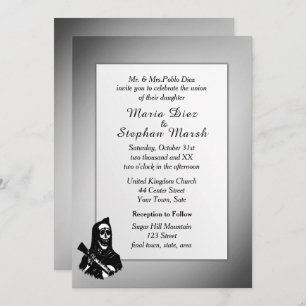 Day of the Dead Wedding Invitation