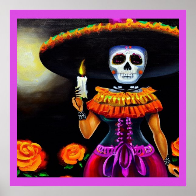 Day of the Dead Woman 2 Poster (Front)