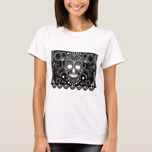 Day of the Dead _ Womens T_shirt