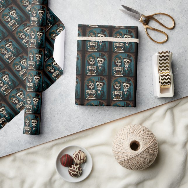 Day of the Dead Wrapping Paper (Crafts)