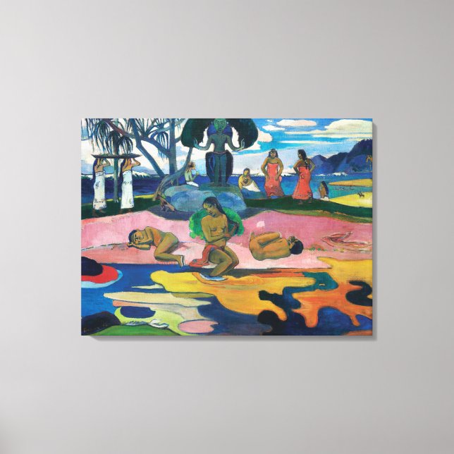 Day of the God | Paul Gauguin | Canvas Print (Front)