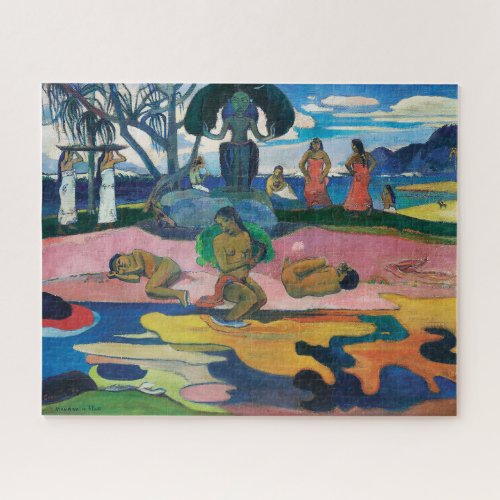 Day of the God  Paul Gauguin  Jigsaw Puzzle