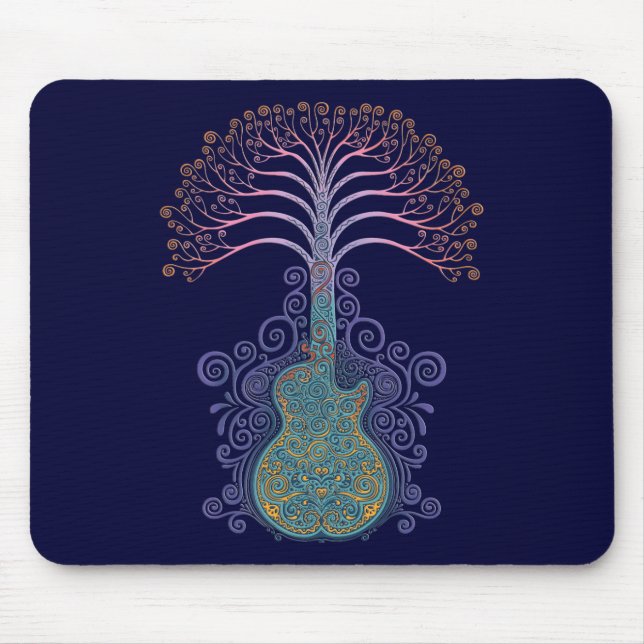 Day of the Guitree Mouse Pad (Front)