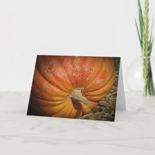 Day of The Happy Pumpkin Holiday Card