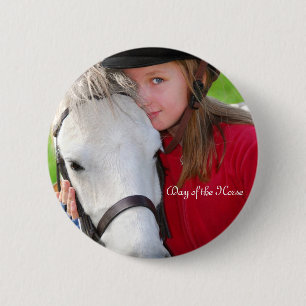 Day of the Horse Button