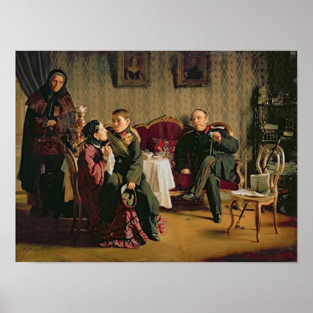 Day of the Parting, 1872 Poster (Front)