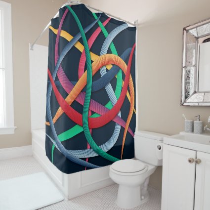 Day of the tentacles shower curtain