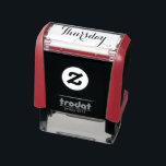 Day of the Week: Thursday Self-inking Stamp<br><div class="desc">Enjoy these day of the week Bullet Journal stampers.

Feel free to customize this item using the options.  Peace!</div>