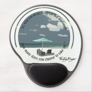 "Day Off" Gel Mouse Pad