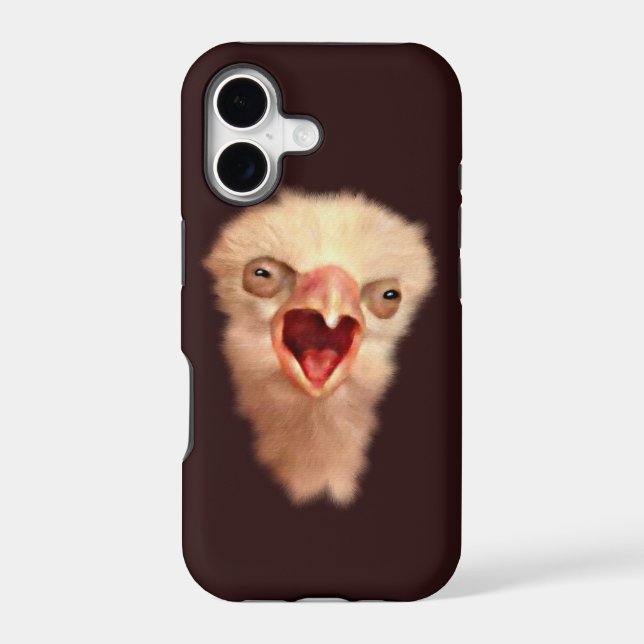 Day Old Falcon Chick Iphone Case (Back)