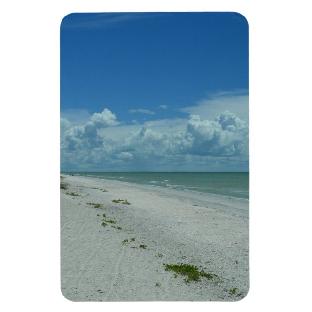 Day On A Tropical Beach Magnet (Vertical)