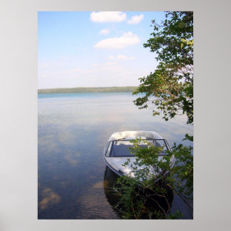 Day on the Lake Poster