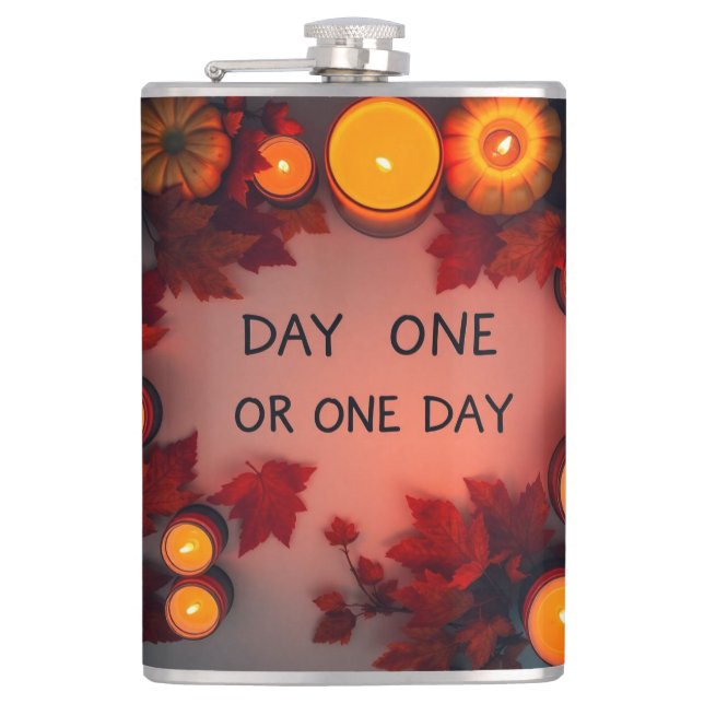 Day One or One Day Flask (Front)