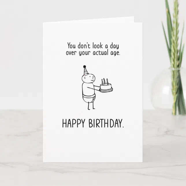 Day Over Funny Birthday Card | Zazzle