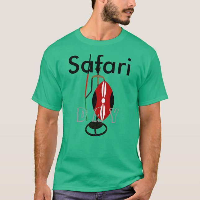 Day Safari Kenya Hakuna Matata For Geeks Tshirts (Front)