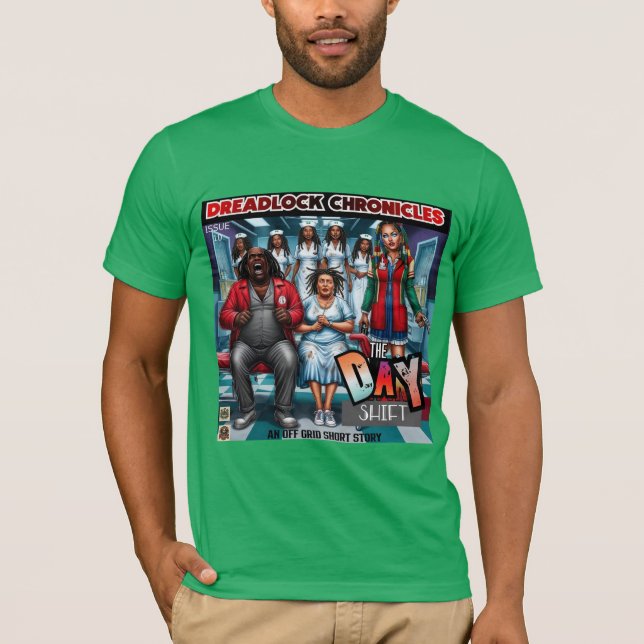 DAY SHIFT - DREADLOCK CHRONICLES ISSUE 10 COVER T-Shirt (Front)