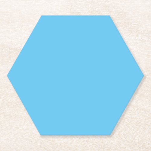 Day Sky BlueHalf BakedJeans Blue Paper Coaster