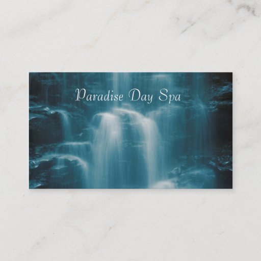 Customizable Day Spa Business Card