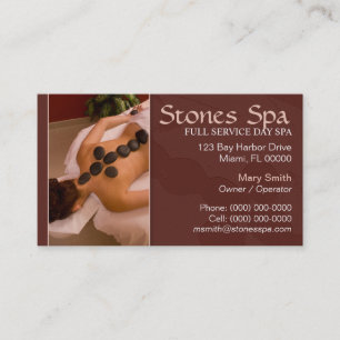 Day Spa Business Card