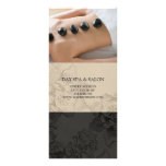 Day Spa Massage Therapy Price List {beige} Rack Card at Zazzle