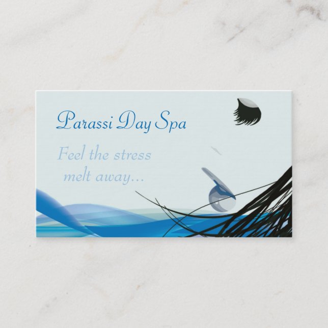 Day Spa & Salon Business Card (Front)