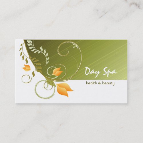 Day Spa Salon Business Card