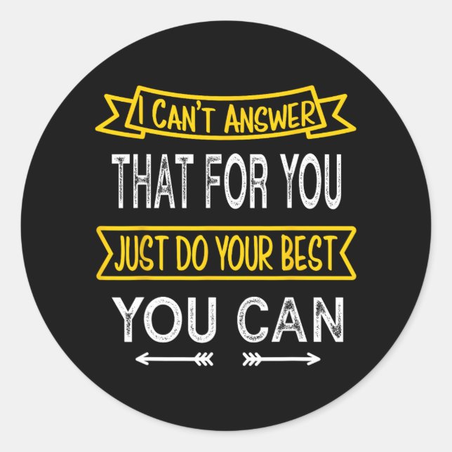 Day Teacher Shirt Standardized Exam Staar Fsa Test Classic Round Sticker (Front)