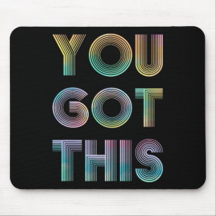 Day Teacher Shirt You Got This Gifts For Women Kid Mouse Pad