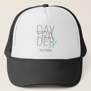 Day Trader and Cryptocurrencies Stock Exchange Trucker Hat