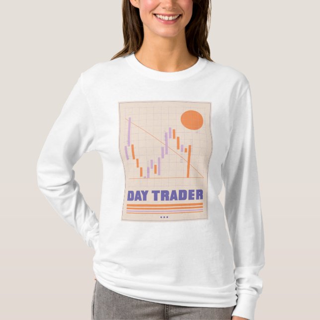 Day Trader Finance T-Shirt (Front)