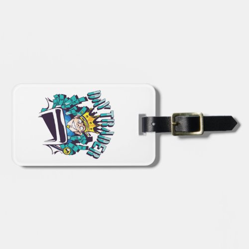 Day Trader Gift Idea Luggage Tag