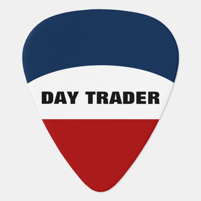 Day Trader Guitar Pick! Pick (Front)