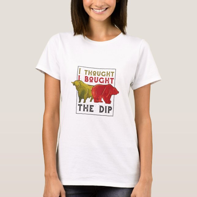 Day Traders - Bull and Bear Quote T-Shirt (Front)