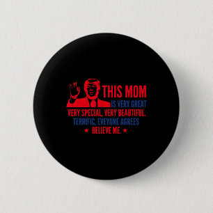 Day Trump Funny Quotes Election 2020  Button