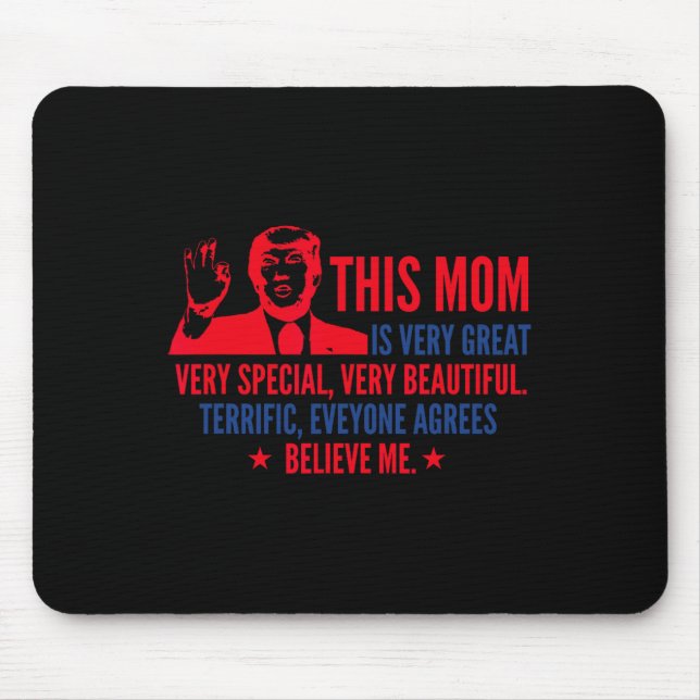 Day Trump Funny Quotes Election 2020  Mouse Pad (Front)