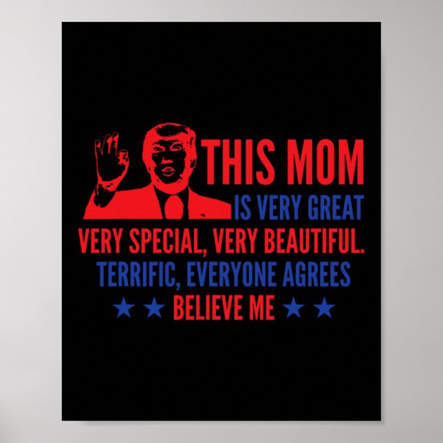 Day Trump Funny Quotes Election 2024  Poster (Front)