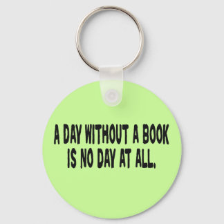Day Without a Book Keychain