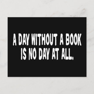 Day Without a Book Postcard