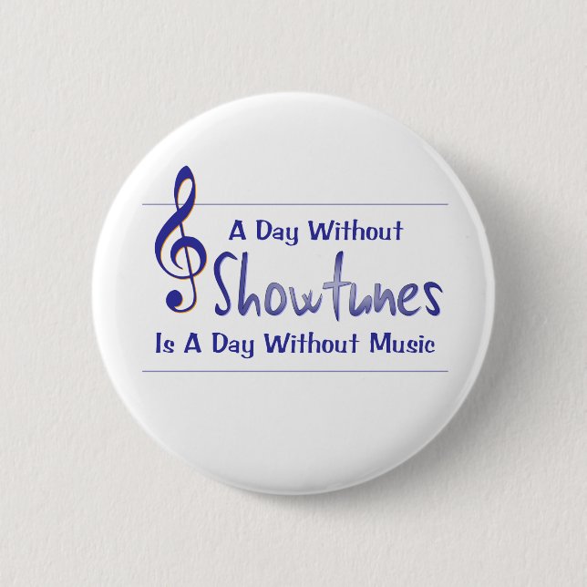 Day Without Showtunes Button (Front)