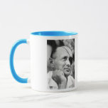 Dayan, Moshe Israeli Leader Mug<br><div class="desc">Moshe Dayan is one of the enigmatic leaders of Israel throughout the history of the country. The mug has a picture of Dayan on one side and one the other his name and information about his life. The mug can be customized: sizes, styles, colors, images, and text. For more items...</div>