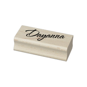 Dayanna name rubber stamp
