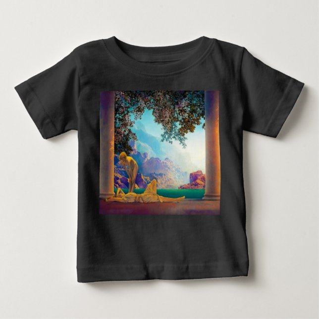 Daybreak, 1922 by Maxfield Parrish Baby T-Shirt (Front)