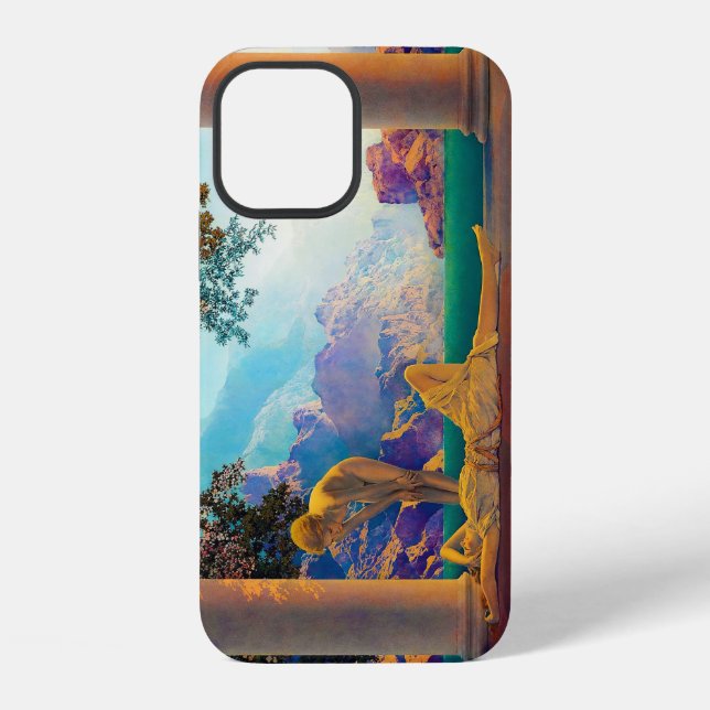 Daybreak, 1922 by Maxfield Parrish Iphone Case (Back)