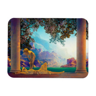 Daybreak, 1922 by Maxfield Parrish Magnet